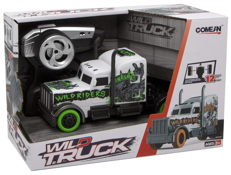 Wild Truck RC játék kamion szuper menő megjelenésű, 2.4 GHz távirányítóval