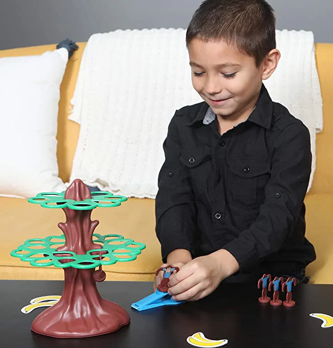 Ugráló makik - társasjáték gyerekeknek(BBLPJ)