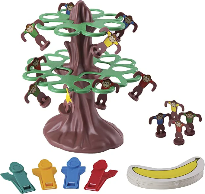 Ugráló makik - társasjáték gyerekeknek(BBLPJ)