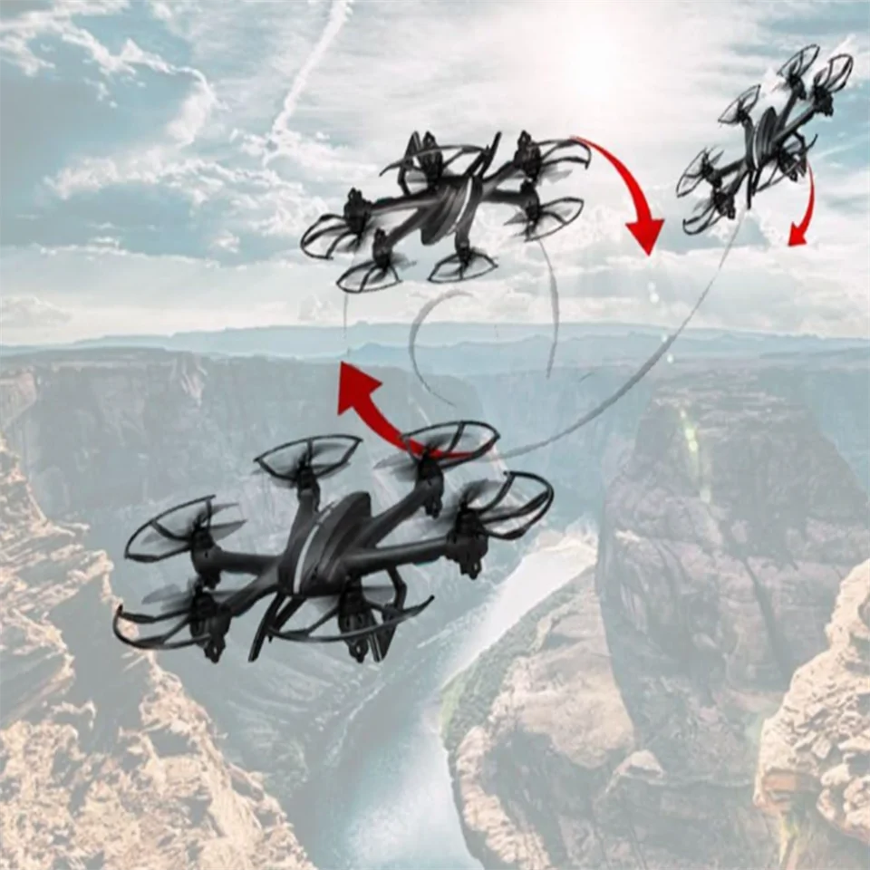 MJX X800 hexacopter - 6 propelleres giroszkópos távirányítós drón