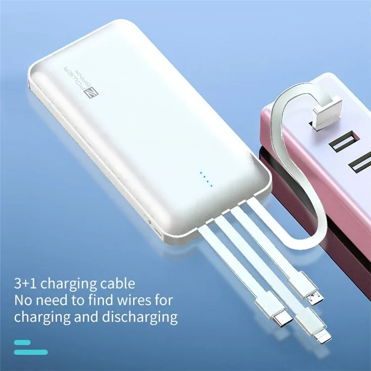 MP-J03 4 in 1 Power Bank (10000 mAh)