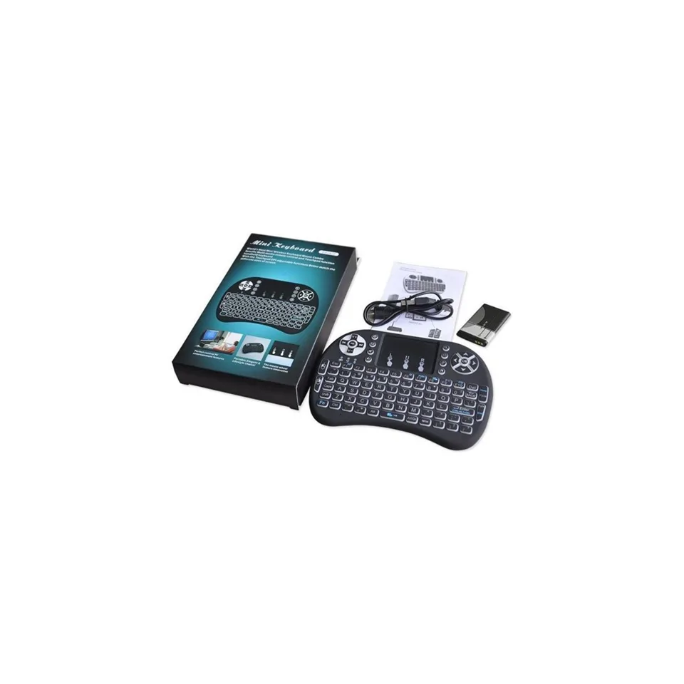 Vezeték nélküli mini billentyűzet + touchpad