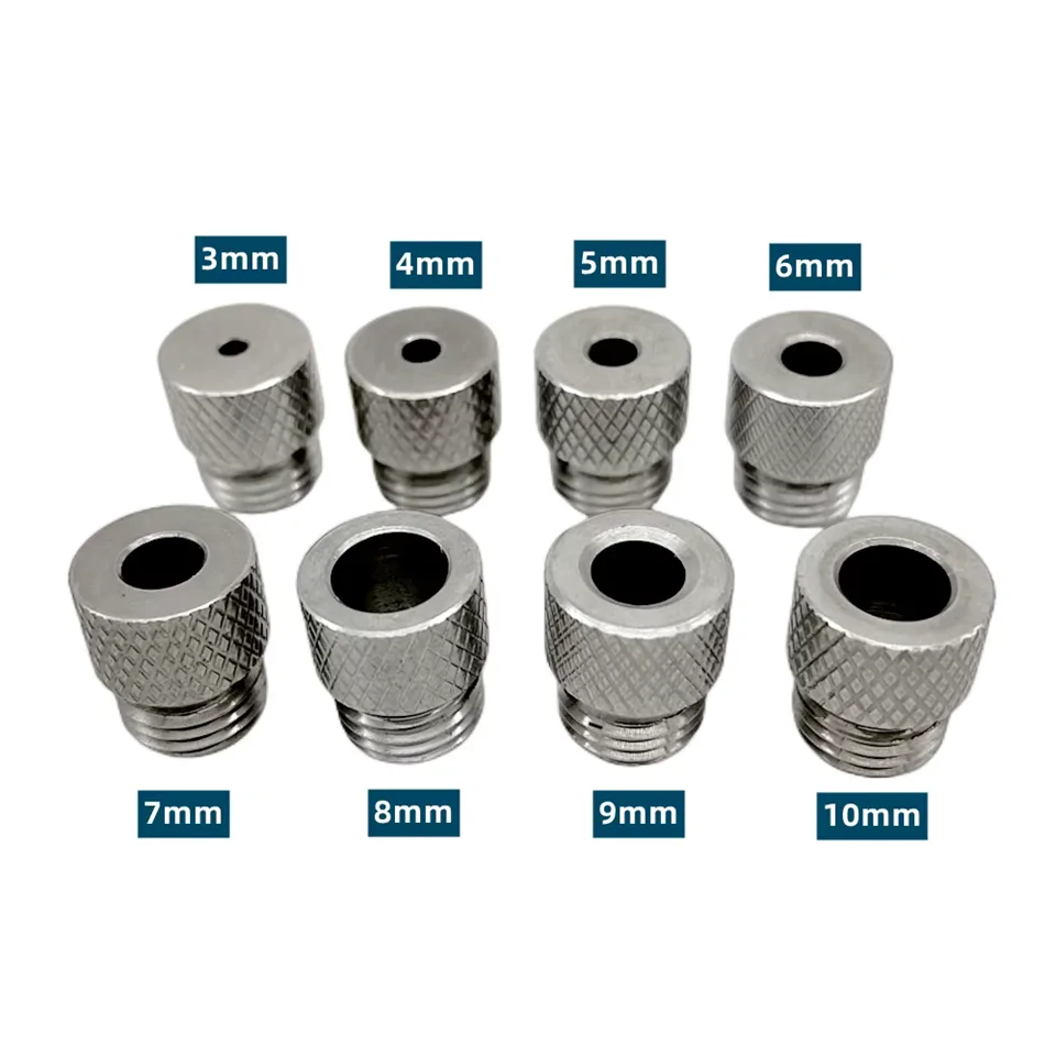 Fúrósablon persely készlet (3-10 mm)
