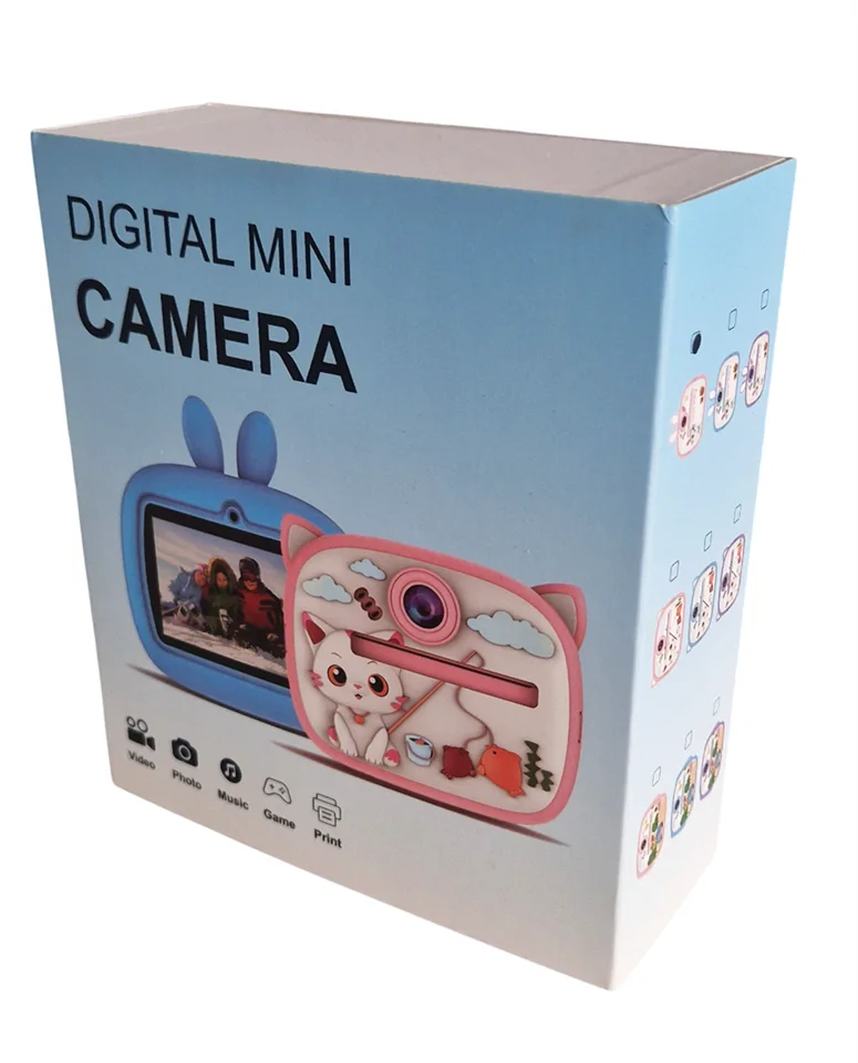 4in1 mini fényképező és nyomtató gyerekeknek