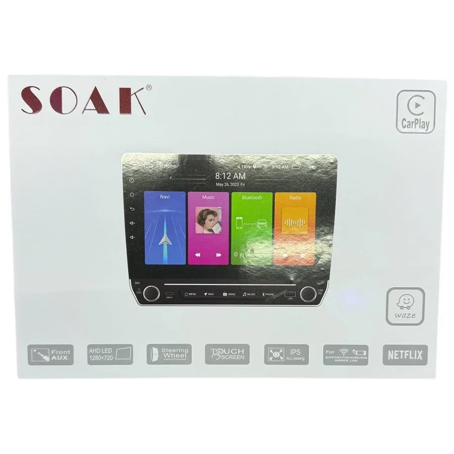 SOAK 8116 10.1" Android fejegység