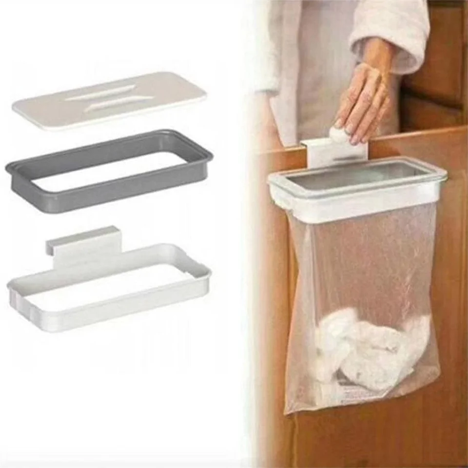 Függeszthető szemeteszsák tartó konyhába