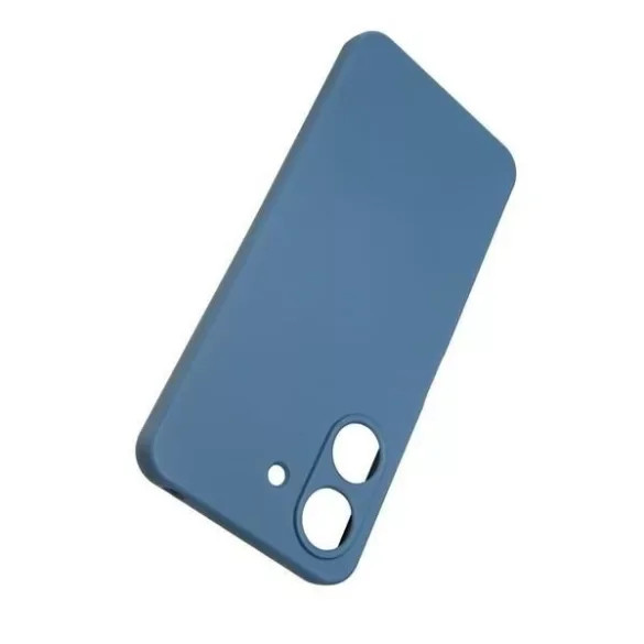 Beline Silicone tok + 3x üvegfólia - Xiaomi 13C/Poco C65 kék
