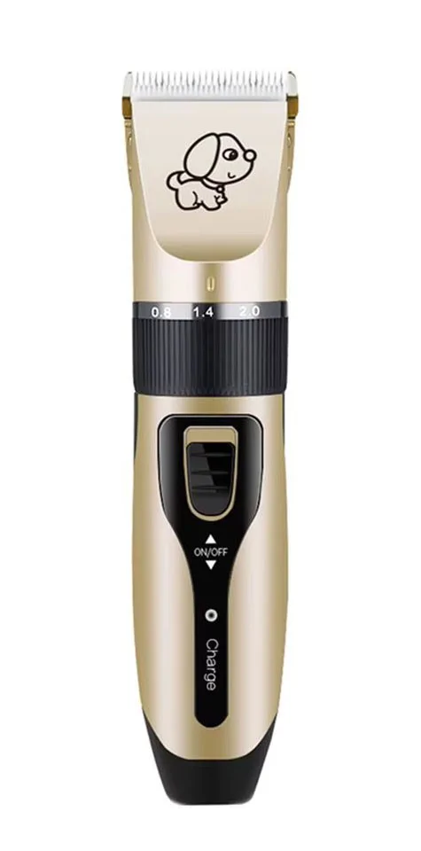 Akkumulátoros kisállat trimmer kit 