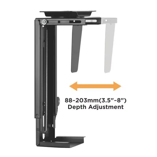 Blackmount CPB-19 PC állvány, állítható, függőleges