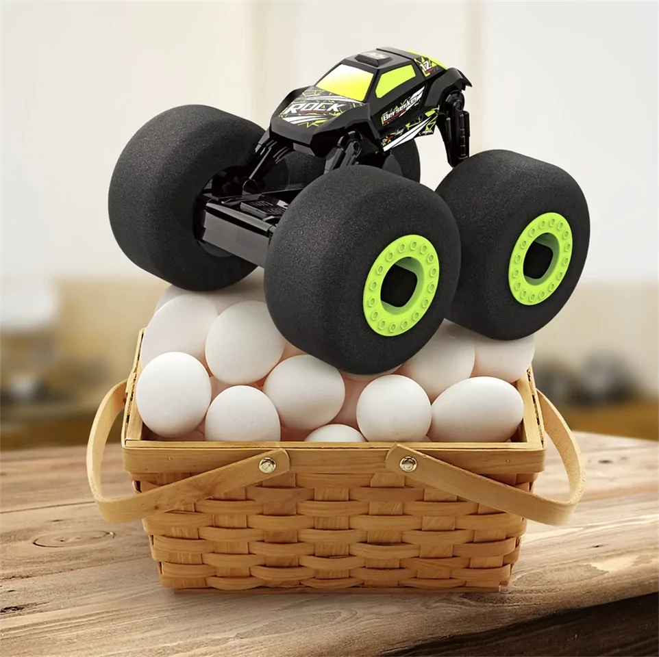 Szivacskerekű Monster truck terepjáró - a legbiztonságosabb távirányítós autó