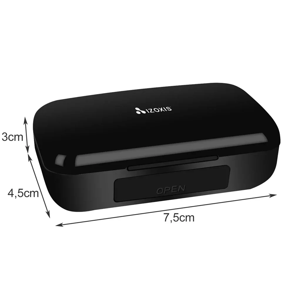F9 TWS vezeték nélküli  Bluetooth fülhallgató akkus töltődobozzal