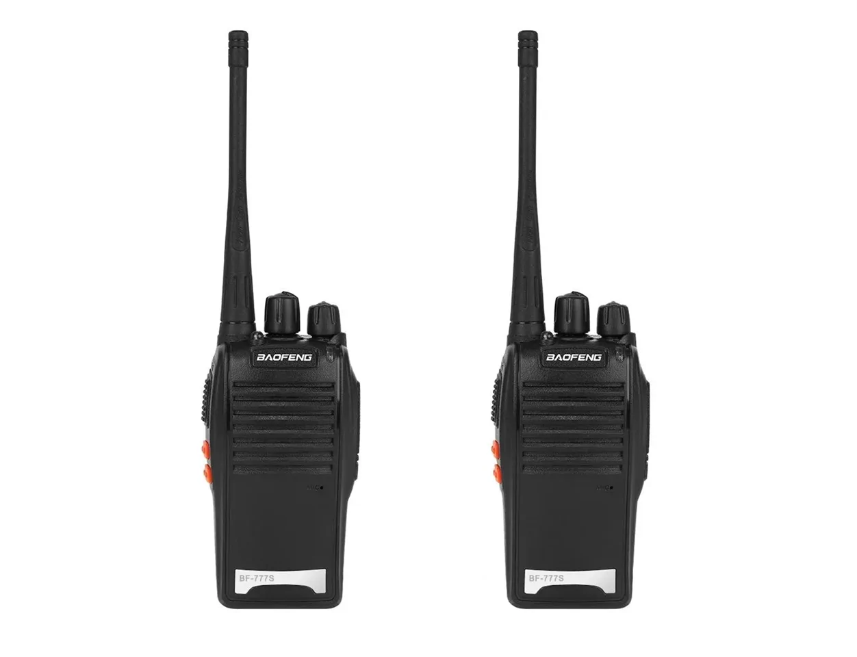 2 darabos Baofeng Walkie Talkie szett zseblámpával, fülhallgatóval - Baofeng BF-777S