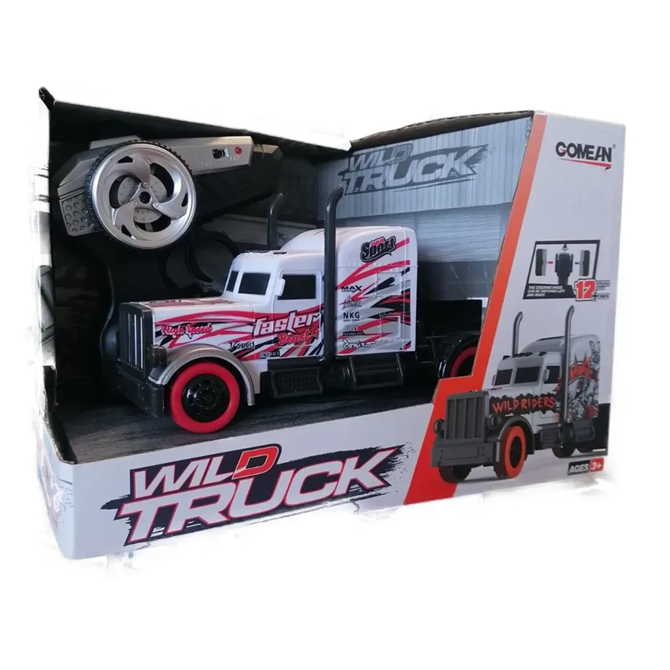 Wild Truck RC játék kamion szuper menő megjelenésű, 2.4 GHz távirányítóval