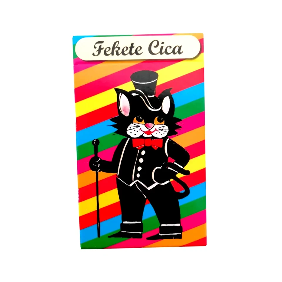 Fekete Cica kártyajáték - gyűjtögetős kártyajáték kicsiknek és nagyoknak