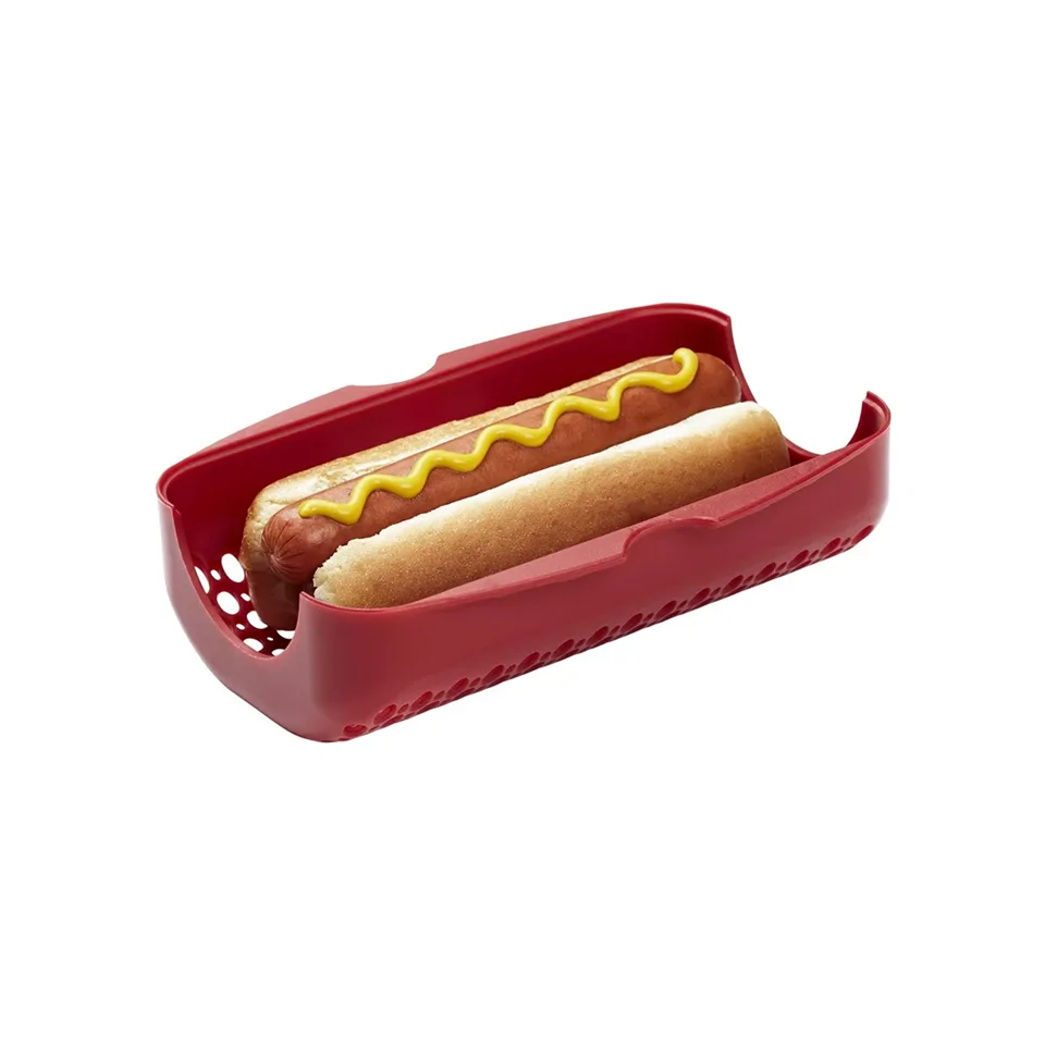 Hot Doglicius mosogatógépben mosható, hőálló hotdog készítő - 1 perc alatt elkészíti az ételt