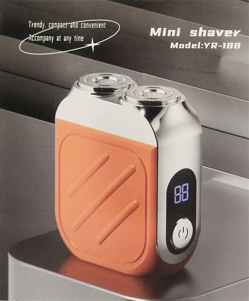 YR-188 Mini borotva utazáshoz 