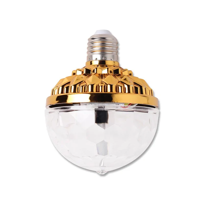 Forgó E27 LED diszkólámpa (3W)