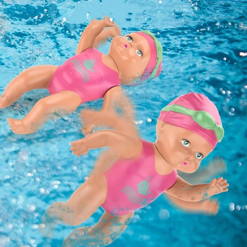 Mini Water Baby - felhúzható úszó játékbaba