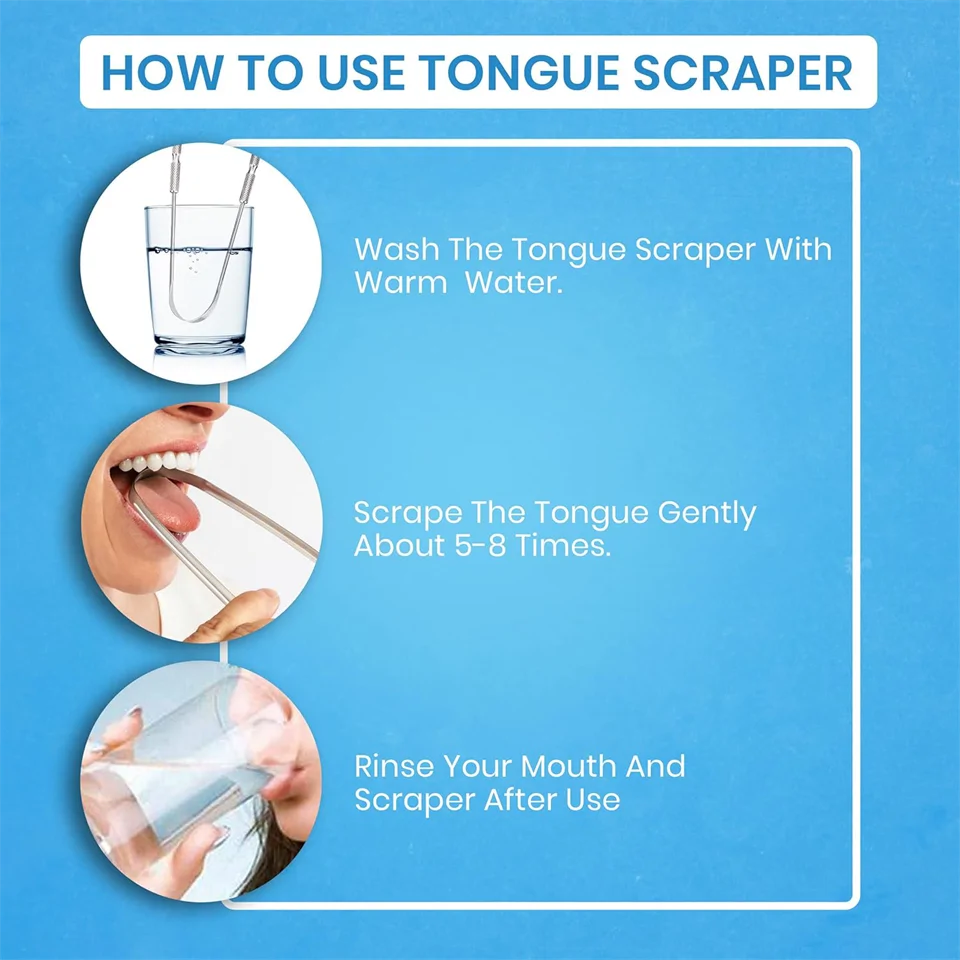 HOKIN nemesacél nyelvtisztító