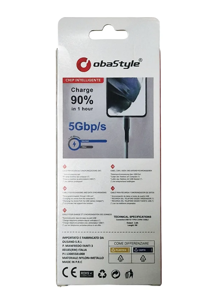 obastyle-sa19c usb adatkábel