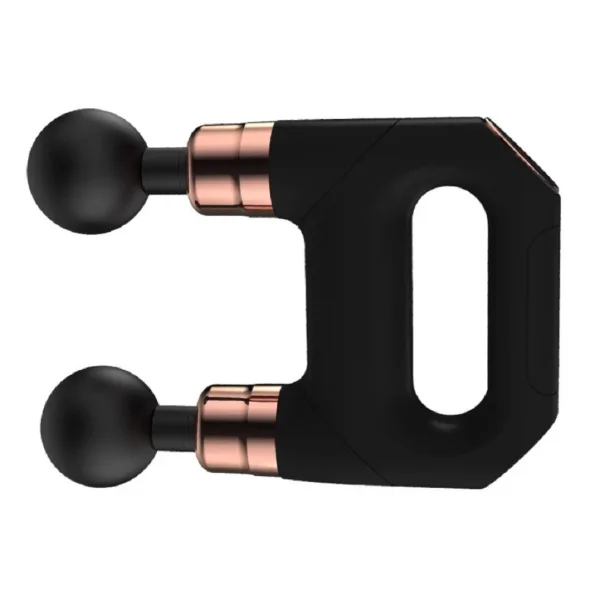 Duplafejes masszázspisztoly /6 fokozat, 4 fej, 1800 mAh/