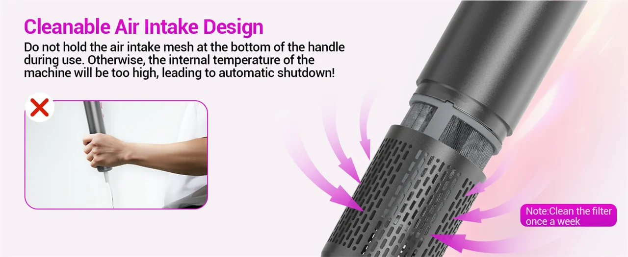 Nagy sebességű hajszárító