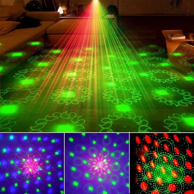 5in1 party fény projektor