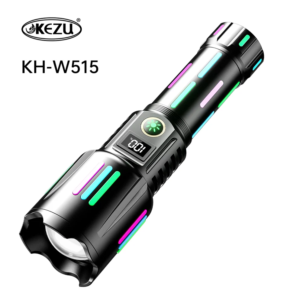 KH-W515 nagy fényerejű elemlámpa