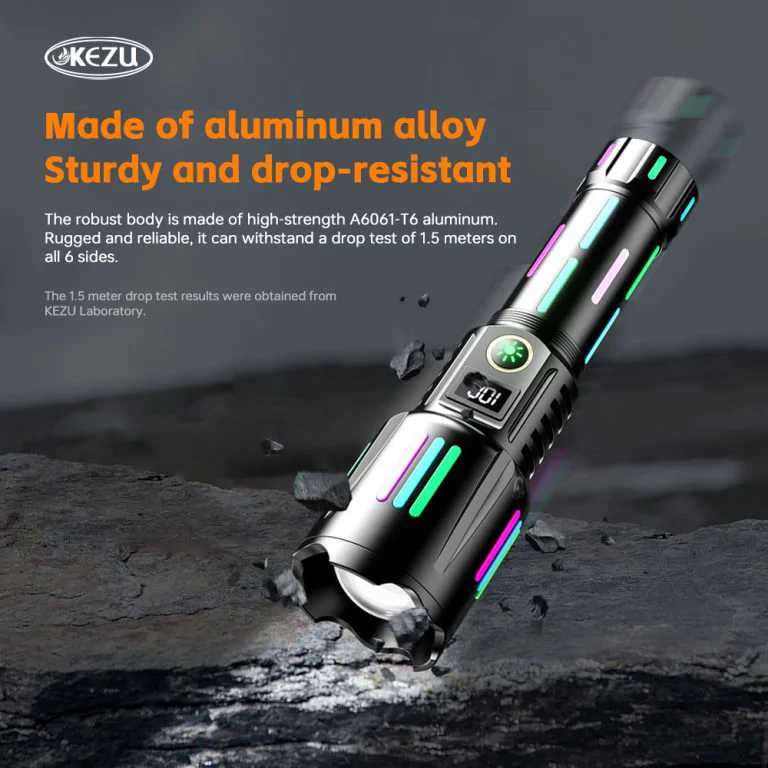 KH-W515 nagy fényerejű elemlámpa