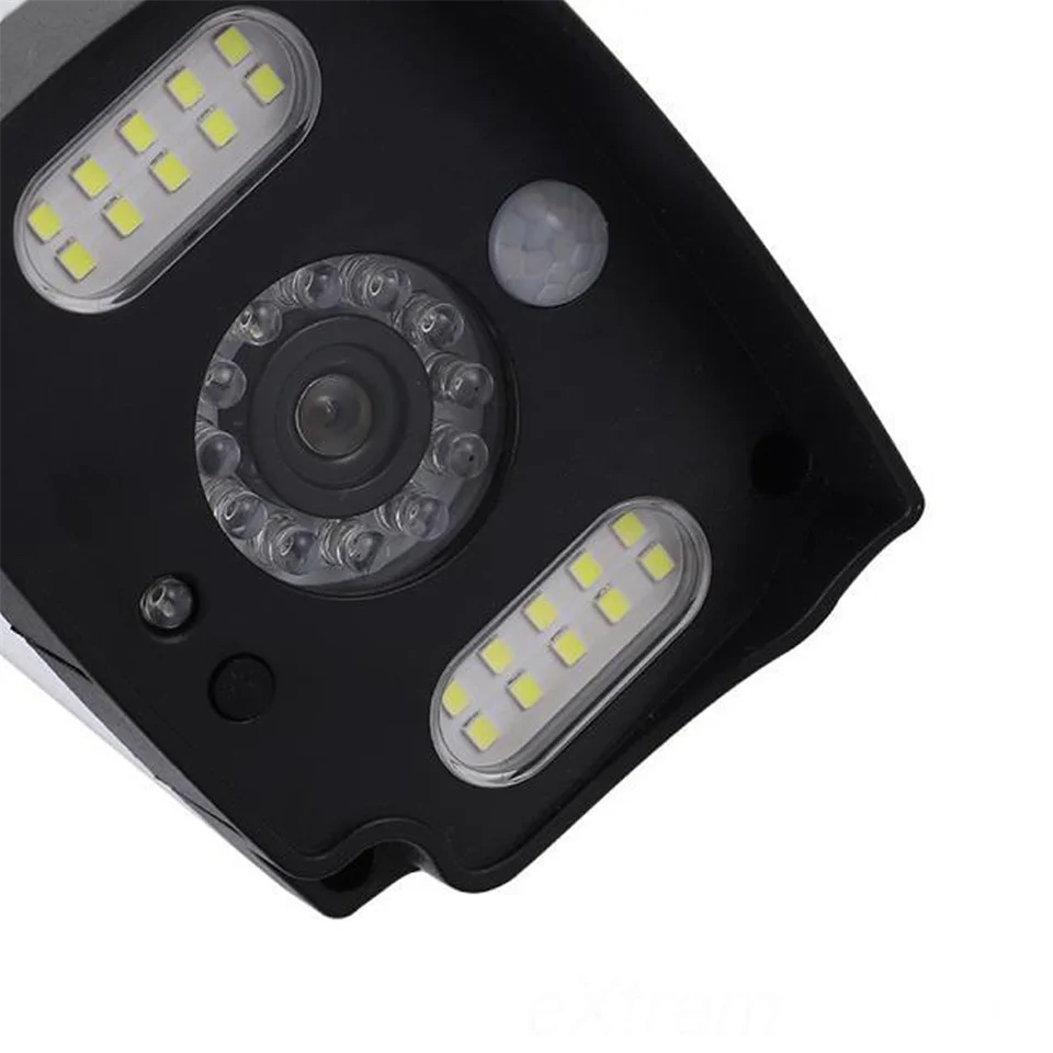 T-28 napelemes, mozgásérzékelős álkamera LED reflektorral, időjárásálló kivitelben - MSK