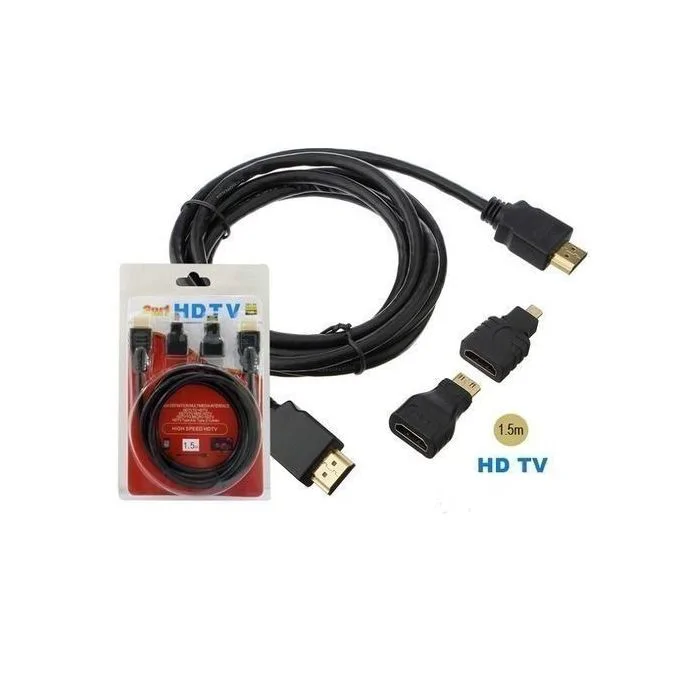 3in1 HDMI kábel kit /1080P, 1.5m/