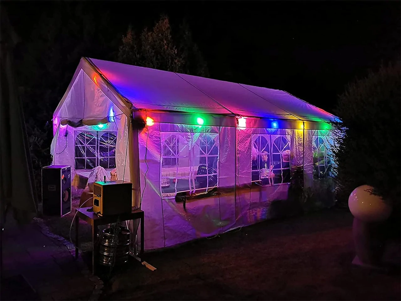 Színes E27 izzók készlet (10 darab)