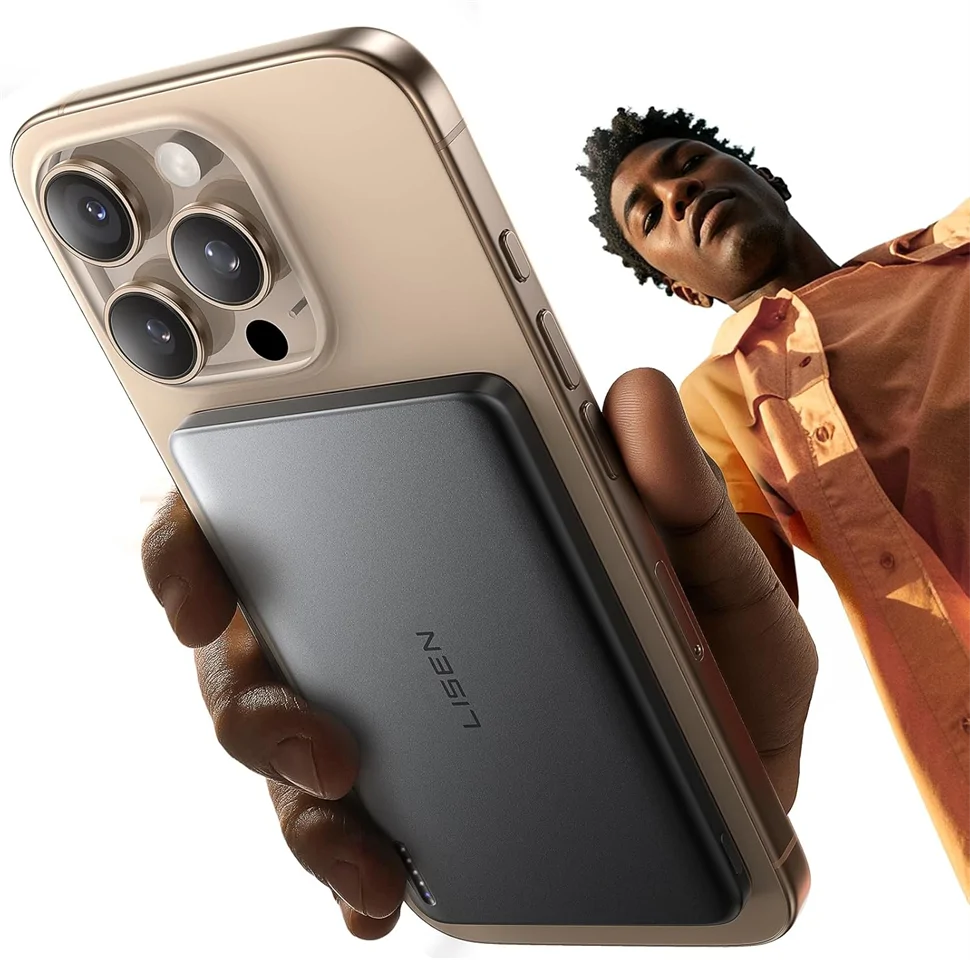 LISEN Ultra Slim MagSafe Powerbank 5000 mAh