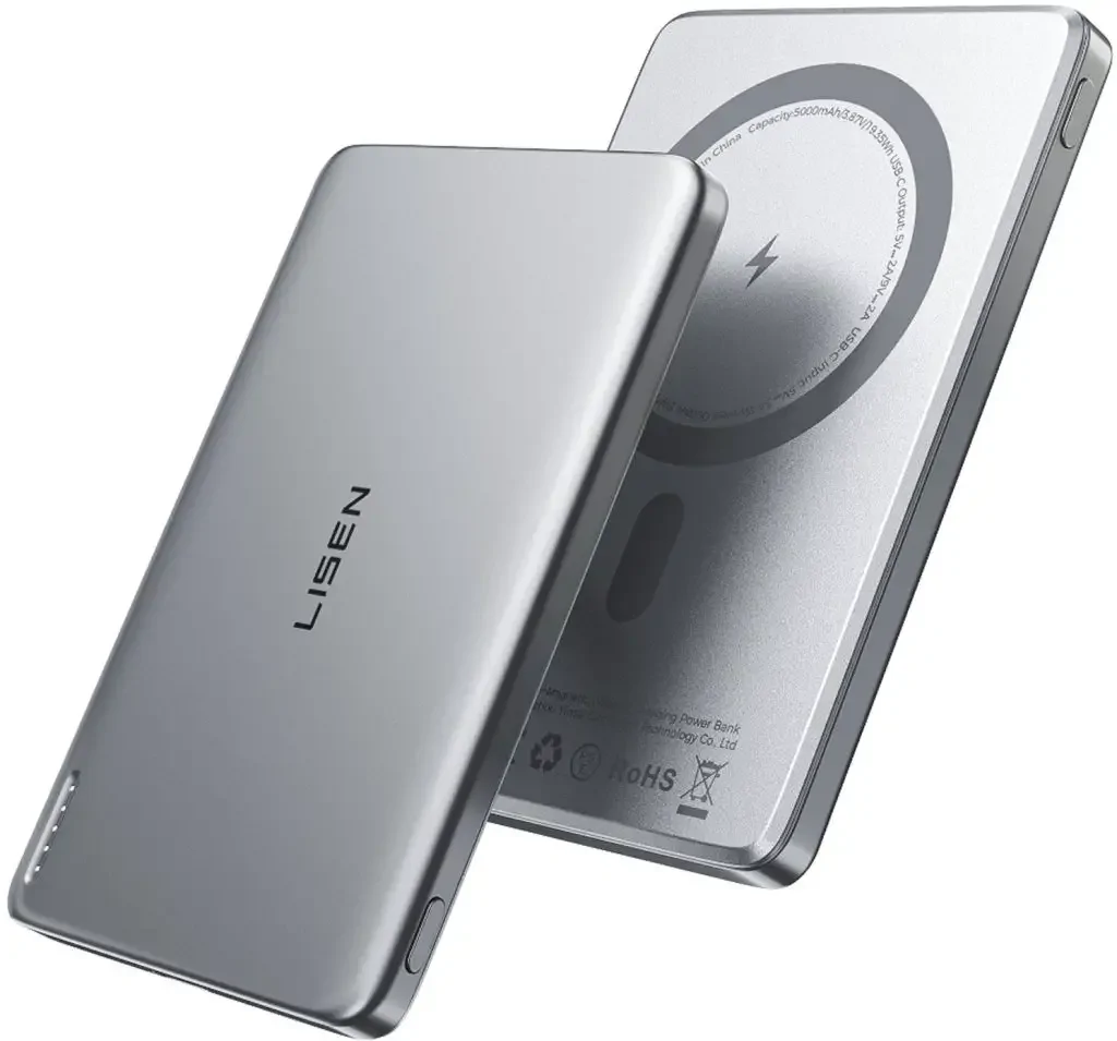 LISEN P601 Ultra Slim MagSafe Powerbank 5000 mAh