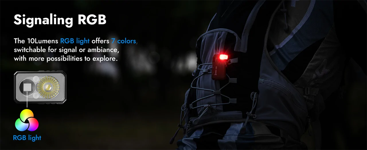 Wuben G5 micro zseblámpa