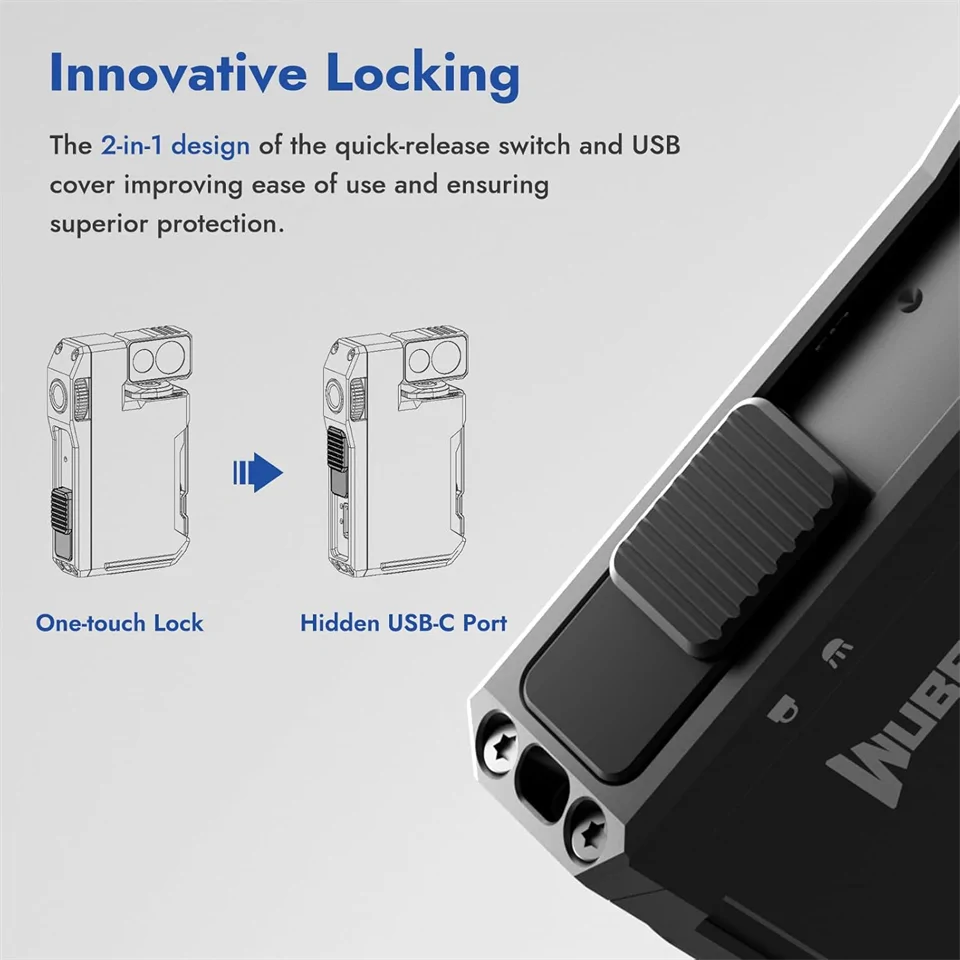 Wuben G5 micro zseblámpa