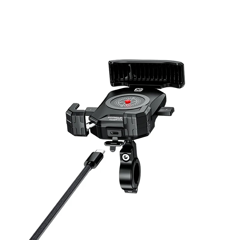 Kewig M14-Α1 motoros és biciklis telefontartó és Qi töltő