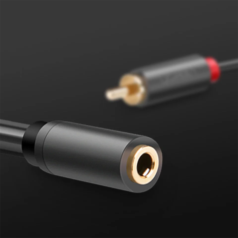 UGREEN 2xRCA kábel (Cinch) jack 3.5 mm 25cm