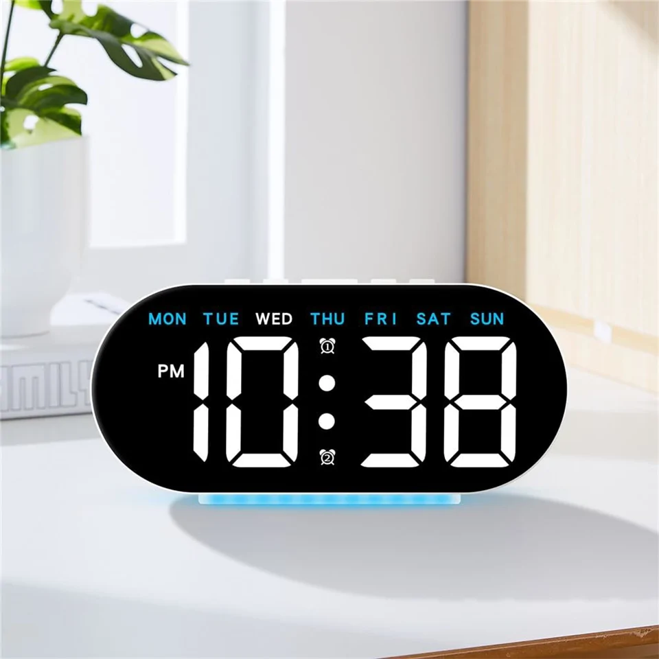 GH8035 ébresztőóra LED világítással