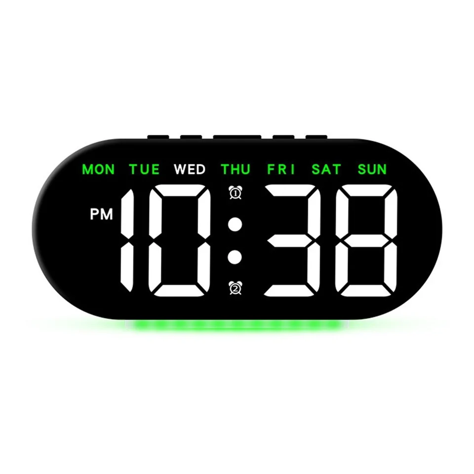 GH8035 ébresztőóra LED világítással