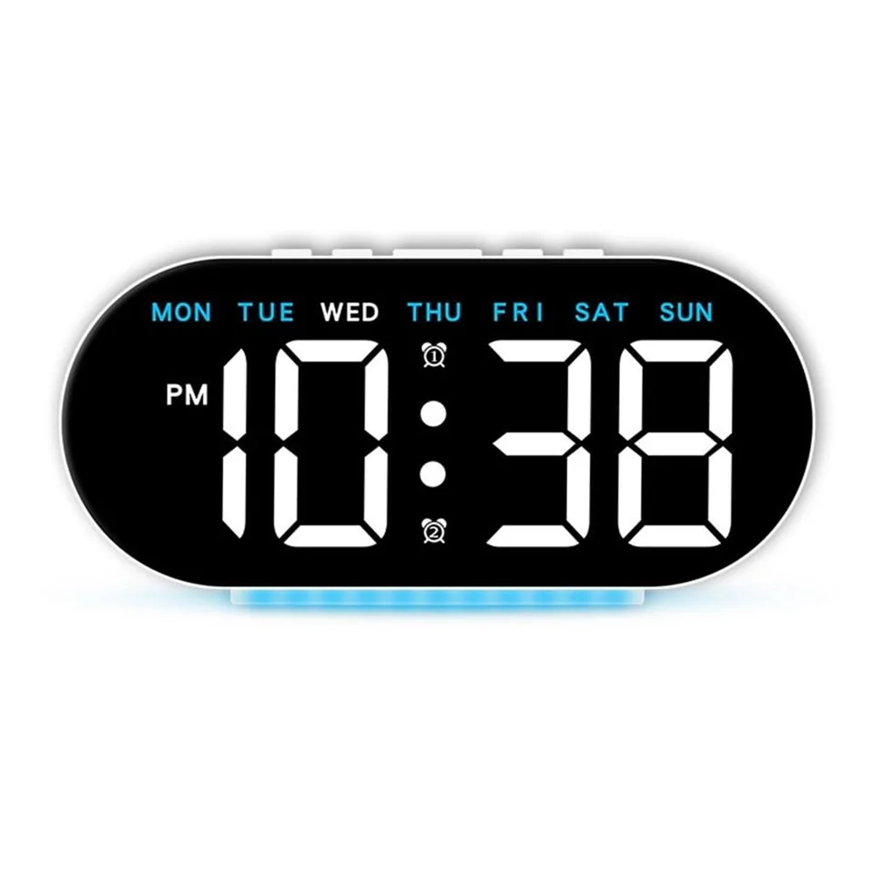 GH8035 ébresztőóra LED világítással