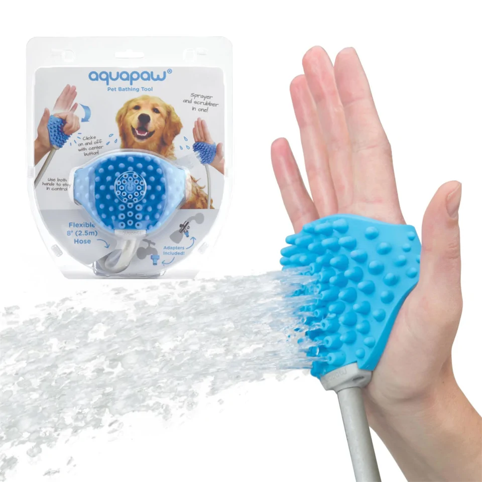 Aqua Paw masszírozós kutyazuhany 2.5m csővel