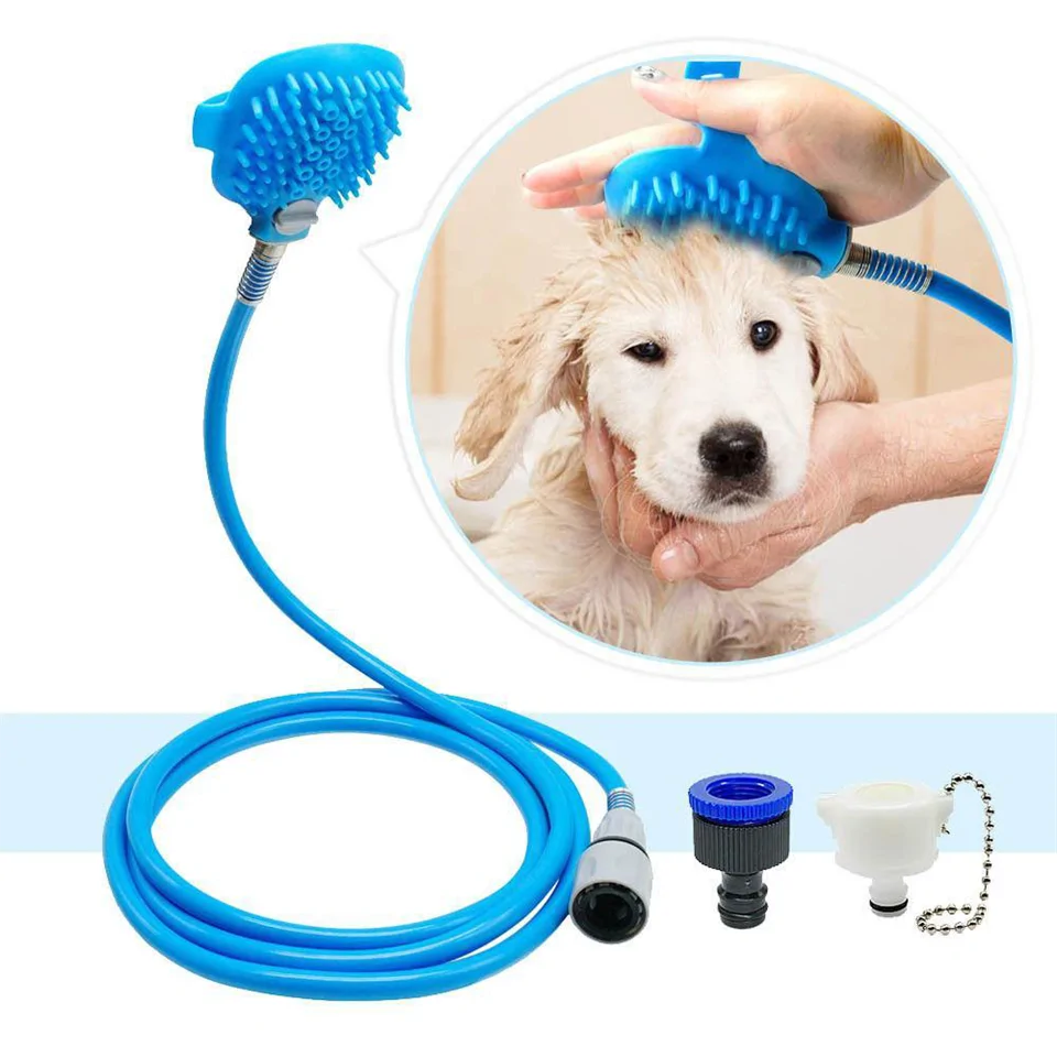 Aqua Paw masszírozós kutyazuhany 2.5m csővel
