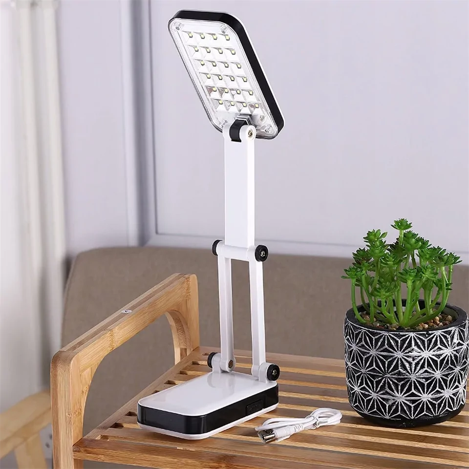 Összecsukható LED asztali lámpa állítható fényerővel