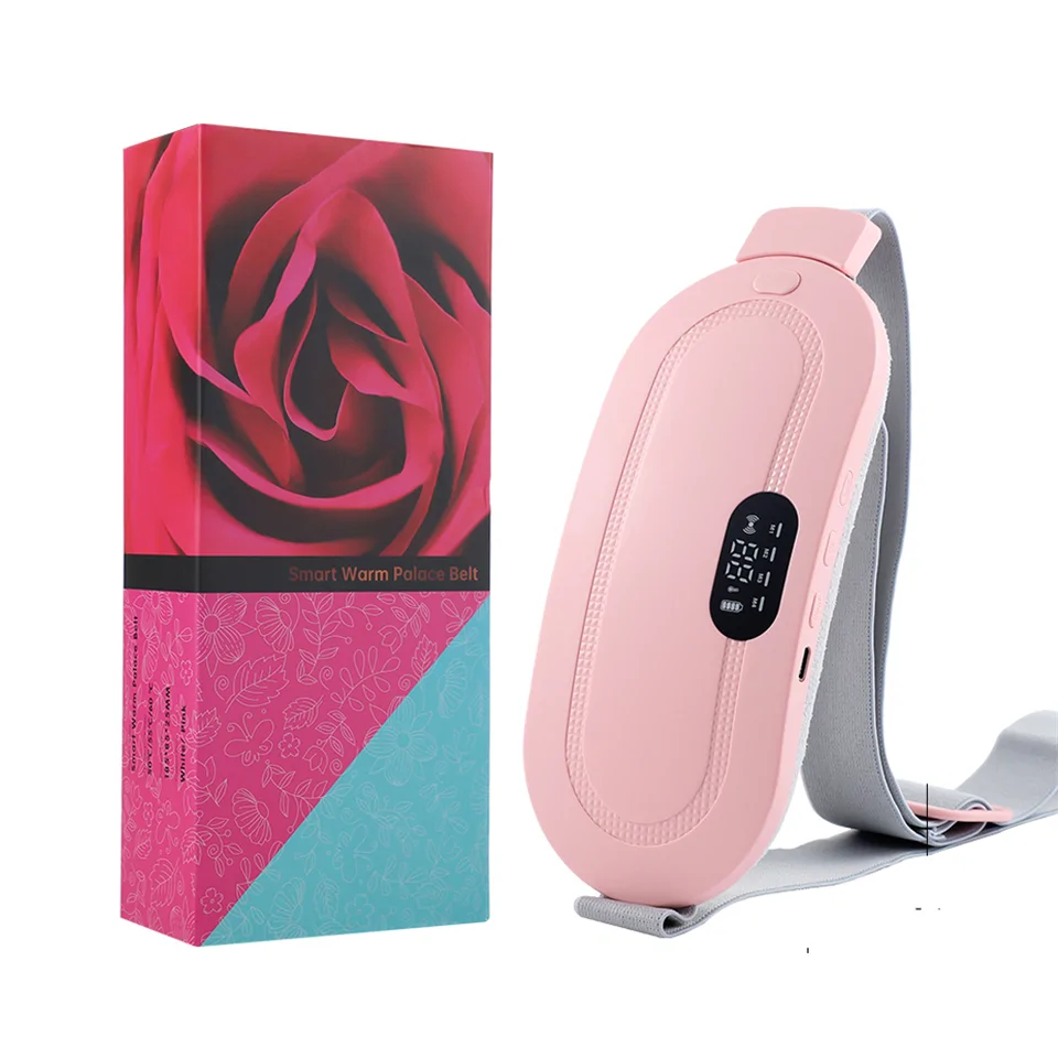 Vibrációs és melegítő menstruációs öv