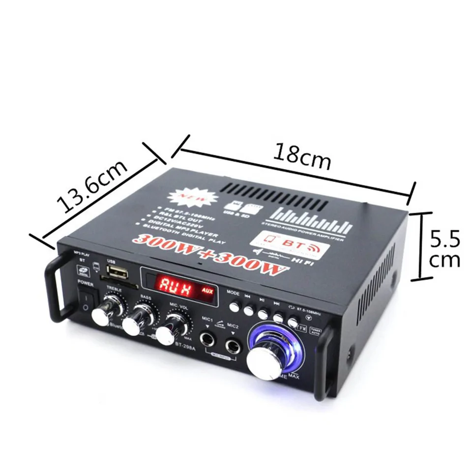 Digitális audio erősítő BT-298A