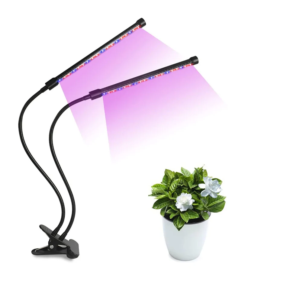 Növénytermesztő lámpa (2x20 LED)
