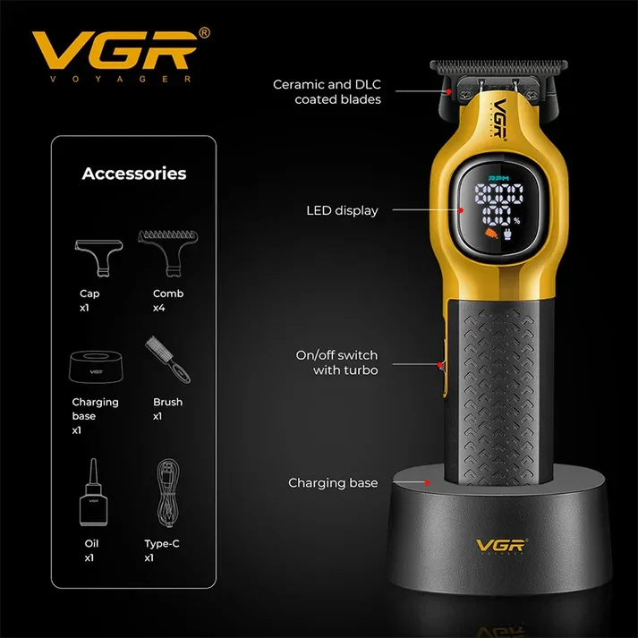 VGR V-886T szakállvágó gép