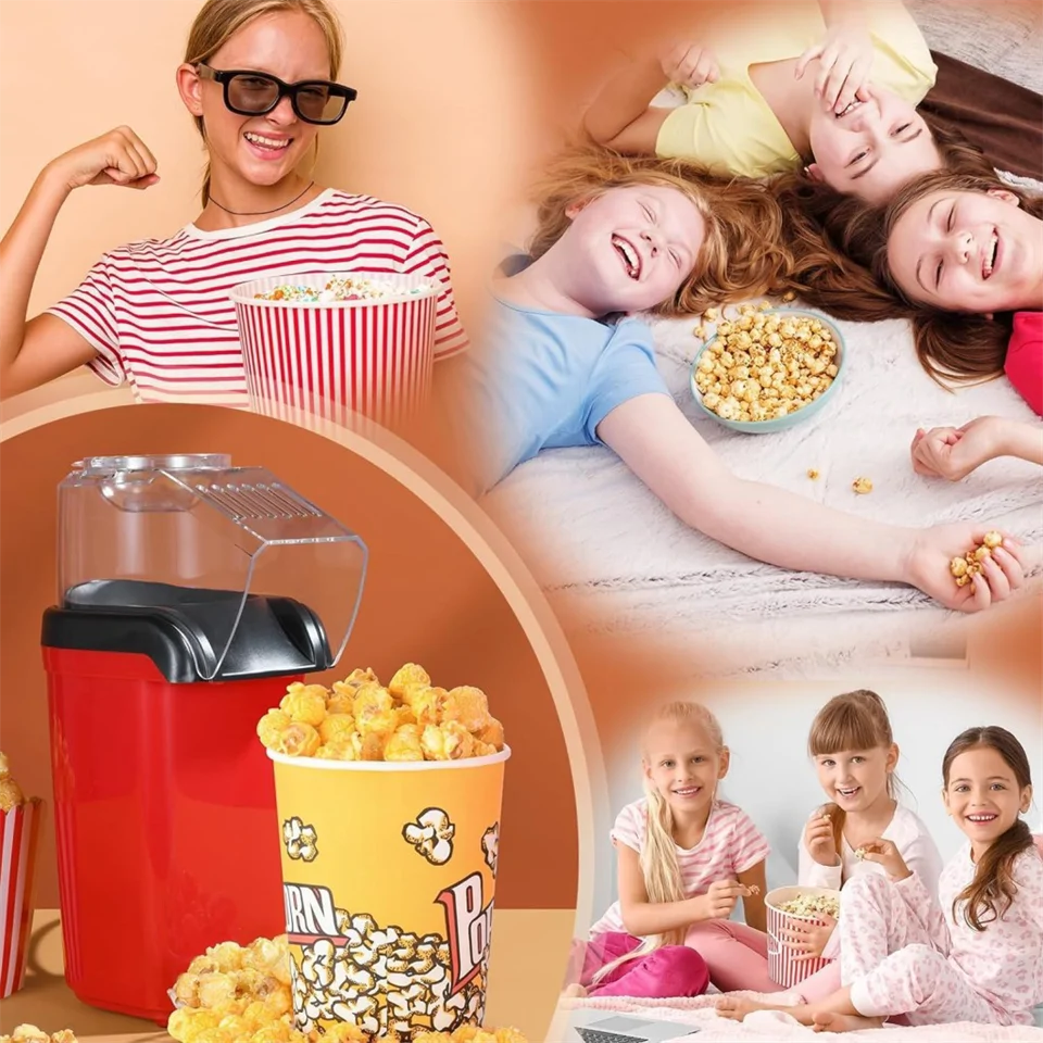 Forrólevegős popcorn készítő gép