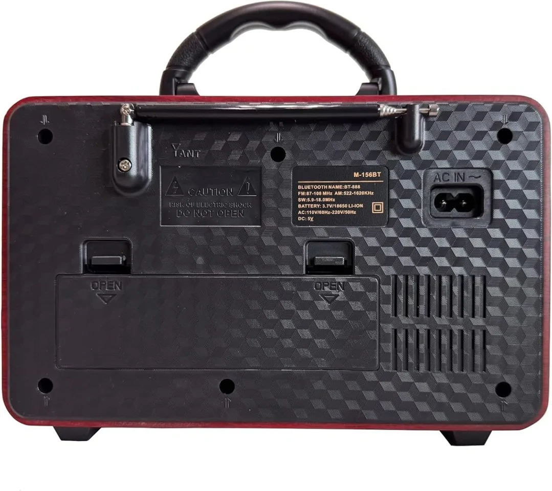 Meier régies stílusú bluetooth rádió M-156BT